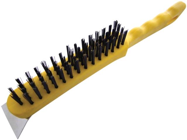 (image for) Amtech Wire Brush And Scraper